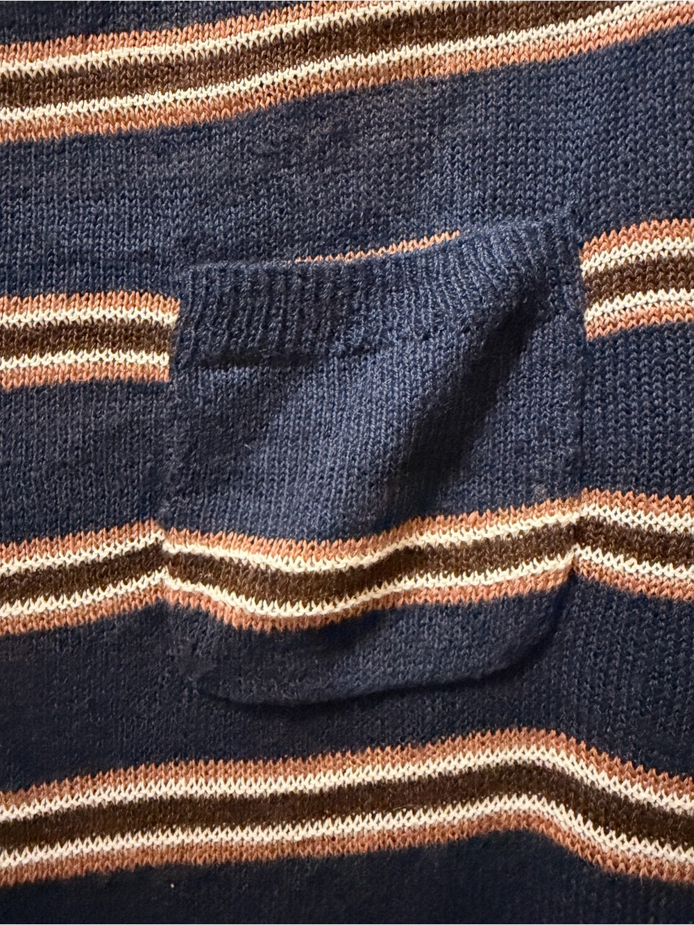 J. Crew Navy Stripe Short-Sleeve Knit Tee - Picture 4 of 6